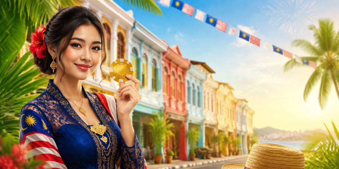 Pertaruhan gaya Malaysia di Penang dengan suasana tempatan yang meriah